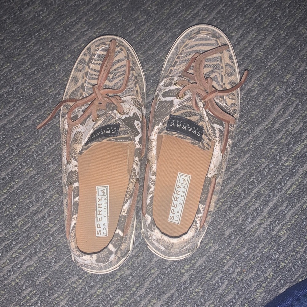 $1! 6.5 leopard sperry